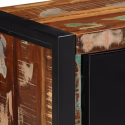 vidaXL TV Cabinet 80x30x40 cm Solid Wood Reclaimed tv stand tv sideboard - Additional view 5