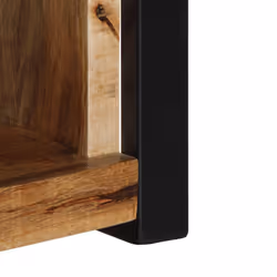 vidaXL TV Cabinet 80x30x35 cm Solid Rough Wood Mango tv stand tv sideboard - Additional view 7