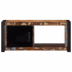 vidaXL TV Cabinet 80x30x35 cm Solid Wood Reclaimed tv stand tv sideboard