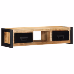 VidaXL 4013598, Black, Wood, Wood, 1000 mm, 300 mm, 250 mm