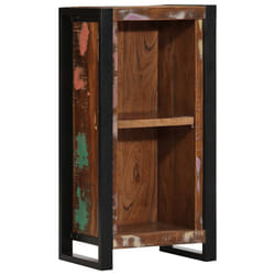 vidaXL Bedside Cabinet 40x30x80 cm Solid Wood Reclaimed bedside table