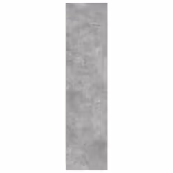 vidaXL Wardrobe Clothing Storage Hanger Clothes Cabinet Closet Engineered Wood - concrete grey - Additional view 4