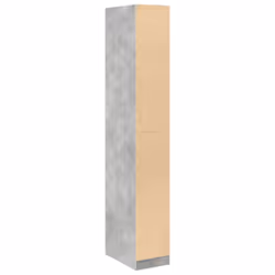 vidaXL Wardrobe Clothing Storage Hanger Clothes Cabinet Closet Engineered Wood - concrete grey - Additional view 5