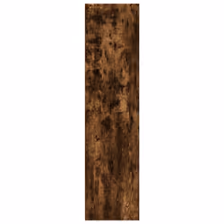 vidaXL Wardrobe Clothing Storage Hanger Clothes Cabinet Closet Engineered Wood - smoked oak - Additional view 4
