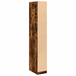 vidaXL Wardrobe Clothing Storage Hanger Clothes Cabinet Closet Engineered Wood - smoked oak - Additional view 5