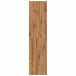 vidaXL Wardrobe Clothing Storage Hanger Clothes Cabinet Closet Engineered Wood - oak - Additional view 4
