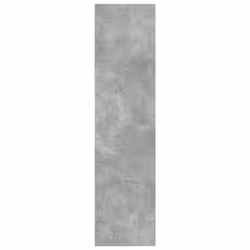 vidaXL Wardrobe Clothing Storage Hanger Clothes Cabinet Closet Engineered Wood - concrete grey, 80 x 50 x 200 cm/ 3 shelves piece - Additional view 4