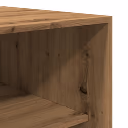 vidaXL Wardrobe Clothing Storage Hanger Clothes Cabinet Closet Engineered Wood - oak, 80 x 50 x 200 cm/ 3 shelves piece - Additional view 5