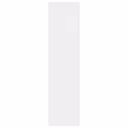 vidaXL Wardrobe Clothing Storage Hanger Clothes Cabinet Closet Engineered Wood - white, 30 x 50 x 200 cm/ 4 shelves piece - Additional view 3