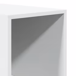 vidaXL Wardrobe Clothing Storage Hanger Clothes Cabinet Closet Engineered Wood - white, 30 x 50 x 200 cm/ 4 shelves piece - Additional view 5