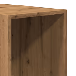 vidaXL Wardrobe Clothing Storage Hanger Clothes Cabinet Closet Engineered Wood - oak, 30 x 50 x 200 cm/ 4 shelves piece - Additional view 6