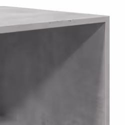 vidaXL Wardrobe Clothing Storage Hanger Clothes Cabinet Closet Engineered Wood - concrete grey, 50 x 50 x 200 cm/ 4 shelves piece - Additional view 6
