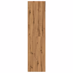 vidaXL Wardrobe Clothing Storage Hanger Clothes Cabinet Closet Engineered Wood - oak, 50 x 50 x 200 cm/ 4 shelves piece - Additional view 4