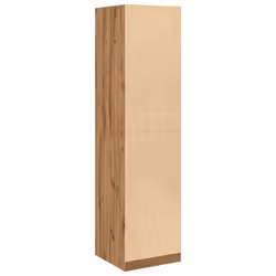 vidaXL Wardrobe Clothing Storage Hanger Clothes Cabinet Closet Engineered Wood - oak, 50 x 50 x 200 cm/ 4 shelves piece - Additional view 5