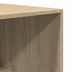vidaXL Wardrobe Clothing Storage Hanger Clothes Cabinet Closet Engineered Wood - sonoma oak, 80 x 50 x 200 cm/ 4 shelves piece - Additional view 6