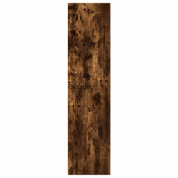 vidaXL Wardrobe Clothing Storage Hanger Clothes Cabinet Closet Engineered Wood - smoked oak, 80 x 50 x 200 cm/ 4 shelves piece - Additional view 4