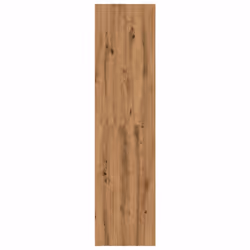 vidaXL Wardrobe Clothing Storage Hanger Clothes Cabinet Closet Engineered Wood - oak, 80 x 50 x 200 cm/ 4 shelves piece - Additional view 4