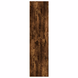 vidaXL Wardrobe Clothing Storage Hanger Clothes Cabinet Closet Engineered Wood - smoked oak, 100 x 50 x 200 cm/ 4 shelves piece - Additional view 4