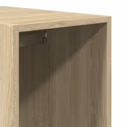 vidaXL Wardrobe Closet Clothes Storage Organiser Sonoma Oak Engineered Wood - Additional view 7