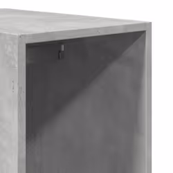 vidaXL Wardrobe Closet Clothes Storage Organiser Concrete Grey Engineered Wood - Additional view 7