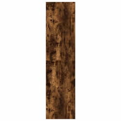vidaXL Wardrobe Closet Clothes Storage Organiser Smoked Oak Engineered Wood - Additional view 5