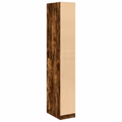 vidaXL Wardrobe Closet Clothes Storage Organiser Smoked Oak Engineered Wood - Additional view 6