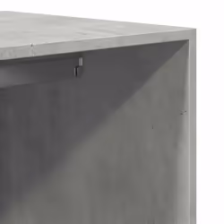 vidaXL Wardrobe Clothing Storage Hanger Clothes Cabinet Closet Engineered Wood - concrete grey - Additional view 7