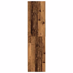 vidaXL Wardrobe Clothing Storage Hanger Clothes Cabinet Closet Engineered Wood - old wood - Additional view 5