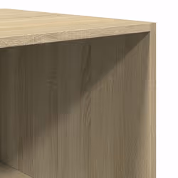 vidaXL Wardrobe Clothing Storage Hanger Clothes Cabinet Closet Engineered Wood - sonoma oak, 80 x 50 x 200 cm/ 2 shelves piece - Additional view 7
