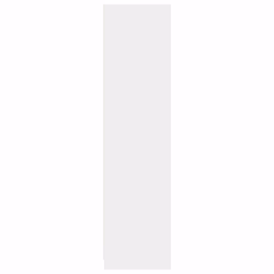 vidaXL Wardrobe Clothing Storage Hanger Clothes Cabinet Closet Engineered Wood - white, 100 x 50 x 200 cm/ 2 shelves piece - Additional view 4