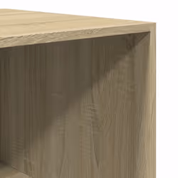 vidaXL Wardrobe Clothing Storage Hanger Clothes Cabinet Closet Engineered Wood - sonoma oak, 100 x 50 x 200 cm/ 2 shelves piece - Additional view 7