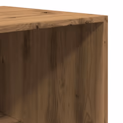 vidaXL Wardrobe Clothing Storage Hanger Clothes Cabinet Closet Engineered Wood - oak, 100 x 50 x 200 cm/ 2 shelves piece - Additional view 7