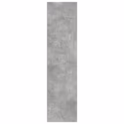 vidaXL Wardrobe Closet Clothes Storage Organiser Concrete Grey Engineered Wood - Additional view 4