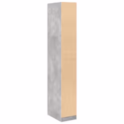 vidaXL Wardrobe Closet Clothes Storage Organiser Concrete Grey Engineered Wood - Additional view 5