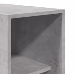 vidaXL Wardrobe Closet Clothes Storage Organiser Concrete Grey Engineered Wood - Additional view 6