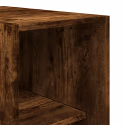vidaXL Wardrobe Closet Clothes Storage Organiser Smoked Oak Engineered Wood - Additional view 6