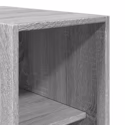 vidaXL Wardrobe Clothing Storage Hanger Clothes Cabinet Closet Engineered Wood - grey sonoma, 30 x 50 x 200 cm/ 1 shelf piece - Additional view 6