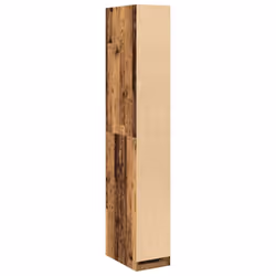 vidaXL Wardrobe Closet Clothes Storage Organiser Old Wood Engineered Wood - Additional view 5