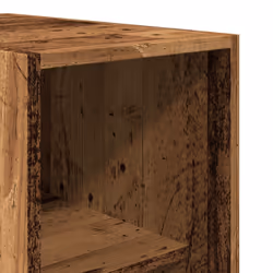 vidaXL Wardrobe Closet Clothes Storage Organiser Old Wood Engineered Wood - Additional view 6