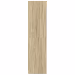 vidaXL Wardrobe Clothing Storage Hanger Clothes Cabinet Closet Engineered Wood - sonoma oak, 50 x 50 x 200 cm/ 1 shelf piece - Additional view 4