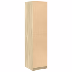 vidaXL Wardrobe Clothing Storage Hanger Clothes Cabinet Closet Engineered Wood - sonoma oak, 50 x 50 x 200 cm/ 1 shelf piece - Additional view 5