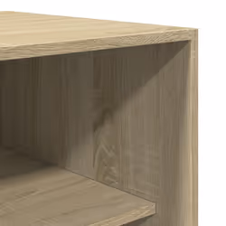 vidaXL Wardrobe Clothing Storage Hanger Clothes Cabinet Closet Engineered Wood - sonoma oak, 50 x 50 x 200 cm/ 1 shelf piece - Additional view 6