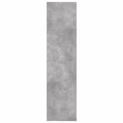 vidaXL Wardrobe Clothing Storage Hanger Clothes Cabinet Closet Engineered Wood - concrete grey, 50 x 50 x 200 cm/ 1 shelf piece - Additional view 4