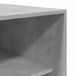 vidaXL Wardrobe Clothing Storage Hanger Clothes Cabinet Closet Engineered Wood - concrete grey, 80 x 50 x 200 cm/ 1 shelf piece - Additional view 6