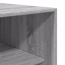 vidaXL Wardrobe Clothing Storage Hanger Clothes Cabinet Closet Engineered Wood - grey sonoma, 80 x 50 x 200 cm/ 1 shelf piece - Additional view 6