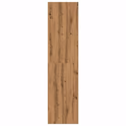 vidaXL Wardrobe Clothing Storage Hanger Clothes Cabinet Closet Engineered Wood - oak, 80 x 50 x 200 cm/ 1 shelf piece - Additional view 4