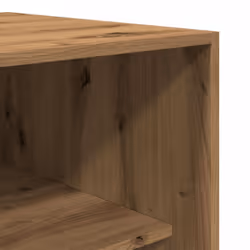 vidaXL Wardrobe Clothing Storage Hanger Clothes Cabinet Closet Engineered Wood - oak, 80 x 50 x 200 cm/ 1 shelf piece - Additional view 6
