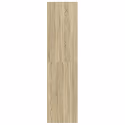 vidaXL Wardrobe Clothing Storage Hanger Clothes Cabinet Closet Engineered Wood - sonoma oak, 100 x 50 x 200 cm/ 1 shelf piece - Additional view 4