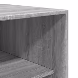 vidaXL Wardrobe Clothing Storage Hanger Clothes Cabinet Closet Engineered Wood - grey sonoma, 100 x 50 x 200 cm/ 1 shelf piece - Additional view 6