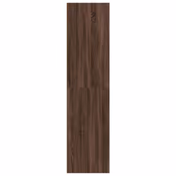 vidaXL Wardrobe Clothing Storage Hanger Clothes Cabinet Closet Engineered Wood - brown oak, 100 x 50 x 200 cm/ 1 shelf piece - Additional view 4